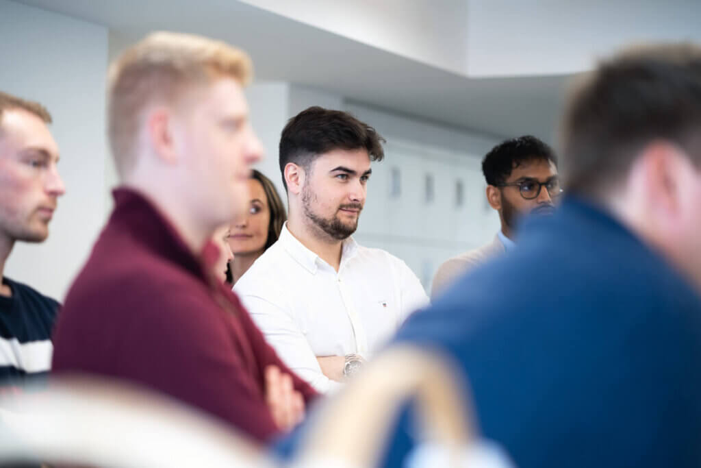 A group of tech candidates